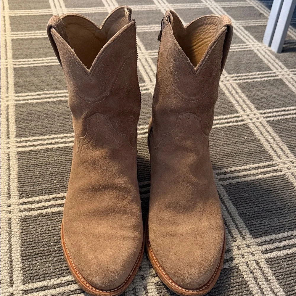 Tecovas Roy Men's Suede Western Boots - Picture 6 of 6